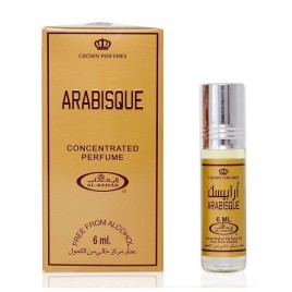 Масляные арабские духи Арабеска Ал Уд Аль-Рехаб (Concentrated Perfume Arabesque Al-Rehab) 6мл