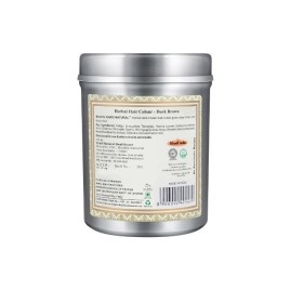 Краска для волос Темно-коричневая Кхади (Herbal Hair Colour Dark Brown Khadi) 150 г