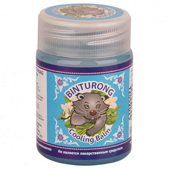 Бальзам Бинтуронг Охлаждающий с эвкалиптом (Binturong Balm Cooling) 50 г