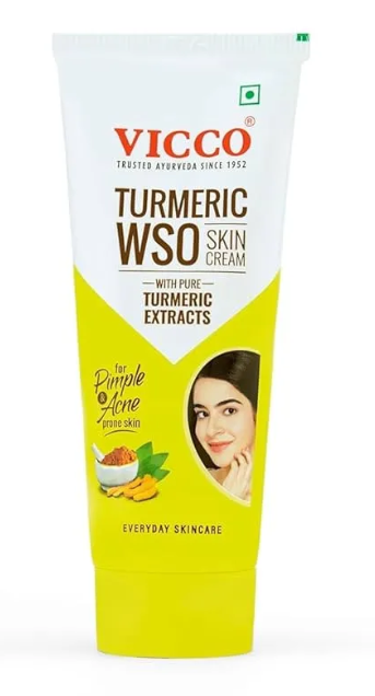 Крем для лица с Куркумой (Turmeric WSO Skin Cream Vicco) 30 г