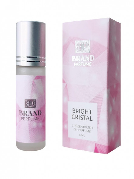 Масляные духи Яркий Кристалл ролик Brand Perfume (Brand Perfume Bright Cristal) 6 мл