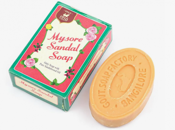 Мыло сандаловое Майсор Сандал (Mysore Sandal soap Karnataka) 125 г