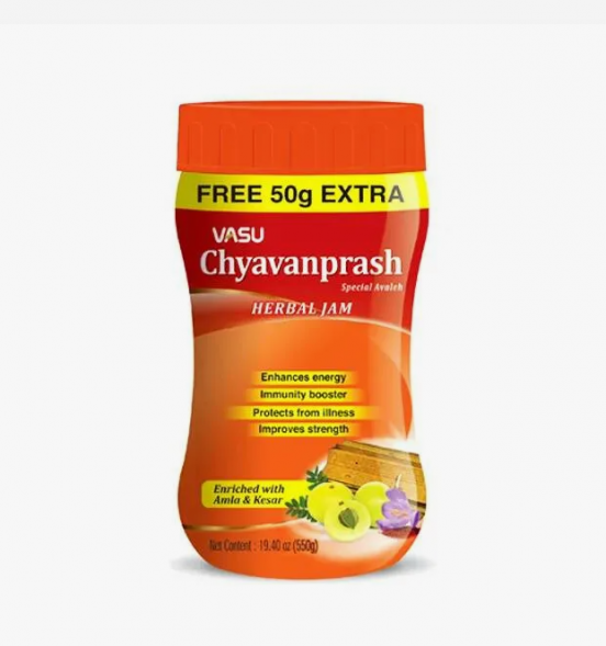 Чаванпраш Спешл Васу Тричуп (Chyawanprash Special Trichup Vasu) 500 + 50 г