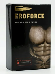 Капсулы для мужчин при эректильной дисфункции EroForce (Сашера-Мед) 10 капсул
