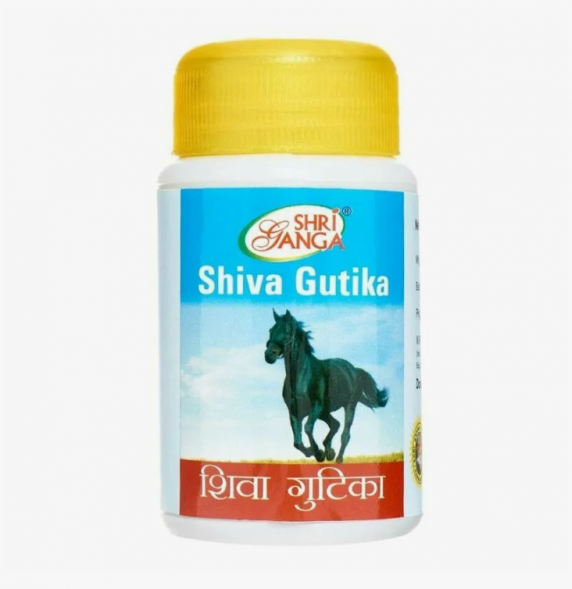 Шива Гутика Шри Ганга (Shiva gutika Shri Ganga) 100 табл (50 г)