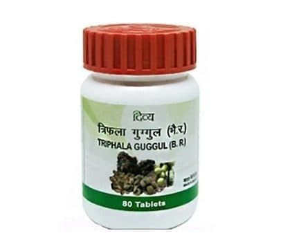 Трифала Гуггул Патанджали (Triphala gugglu Patanjali) 80 табл