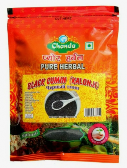 Тмин черный (Калонджи) семена (Black Cumin Kalonji Chanda) 100 г