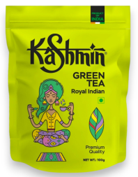 Зеленый чай индийский листовой (Green Tea Royal Indian Kashmin) 100 г
