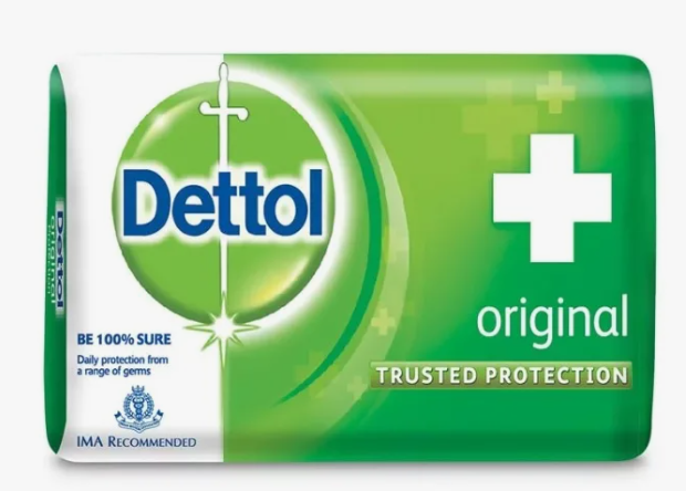 Мыло твердое антибактериальное Деттол (Dettol soap Original Protection) 75 г