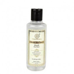 Розовая вода для лица Кхади (Rose water Khadi) 210 мл