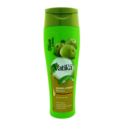 Шампунь Оливка и Хна Питание и Защита Дабур Ватика (Dabur Vatika Olive Henna Nourish And Protect) 400 мл