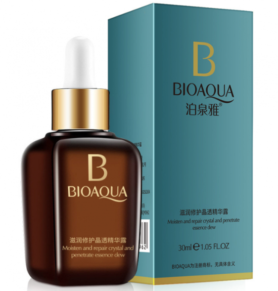 Сыворотка увлажняющая для лица Биоаква (Moisten and Repair Crystal Essence Dew Bioaqua) 30 мл
