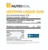 Лецитин подсолнечный гель (Lecithin liquid sun Nutriheal) 100 мл