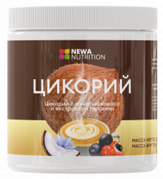 Цикорий растворимый с кокосом и гуараной (Newa Nutrition) 200 г