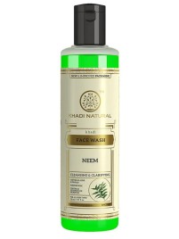 Гель для умывания лица Ним Кхади (Herbal Face Wash Neem Khadi) 210 мл