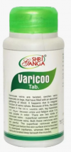 Таблетки от варикоза Варику Шри Ганга (Varicoo Shri Ganga) 120 табл