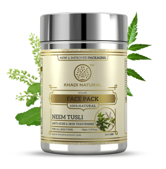 Маска для лица Ним и Туласи Кхади (Face mask neem tulasi Khadi) 50г