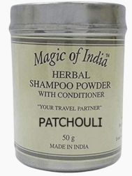 Шампунь сухой травяной Пачули (Patchouli Shampoo Powder Magic of India) 50 г
