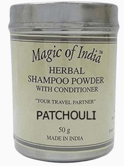 Шампунь сухой травяной Пачули (Patchouli Shampoo Powder Magic of India) 50 г