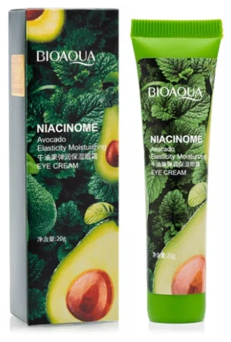 Крем для век антивозрастной с экстрактом Авокадо (Avocado Niacinome Eye Cream Bioaqua) 20 г