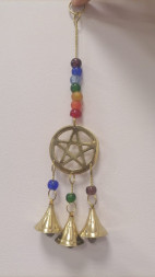 Колокольчики индийские Звезда металл