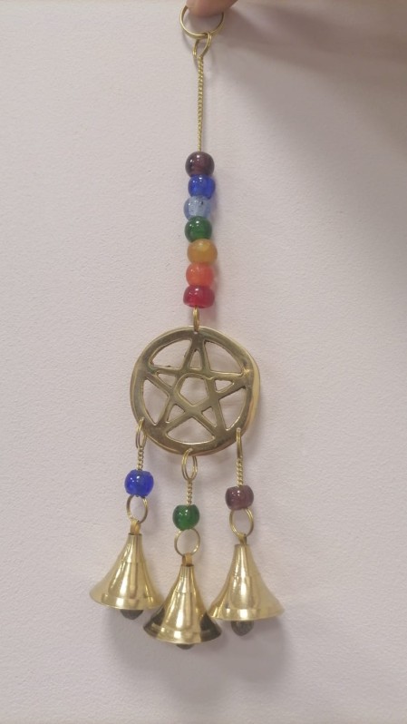 Колокольчики индийские Звезда металл