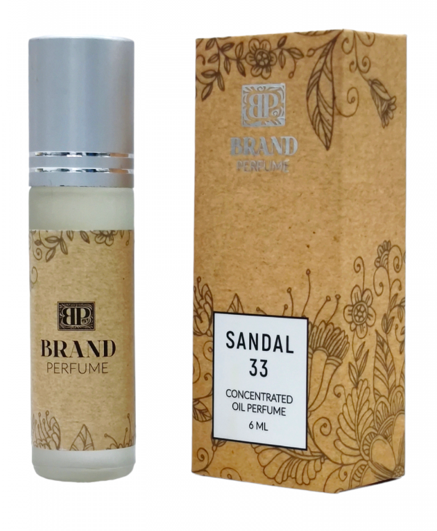 Масляные духи Сандал 33 (Sandal 33 Brand Perfume) 6 мл