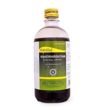 Кхадирариштам Коттаккал (Khadirarishtam Kottakkal) 450 мл