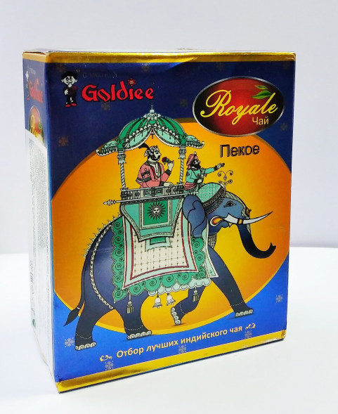 Чай черный индийский Ассам листовой Пекое Голди (Black Tea Pekoe Assam Goldiee) 100 г