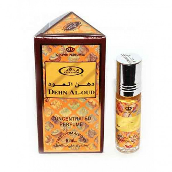 Масляные арабские духи Ден Аль Уд Аль-Рехаб (Concentrated Perfume Denh Al-oud Al-Rehab) 6 мл 