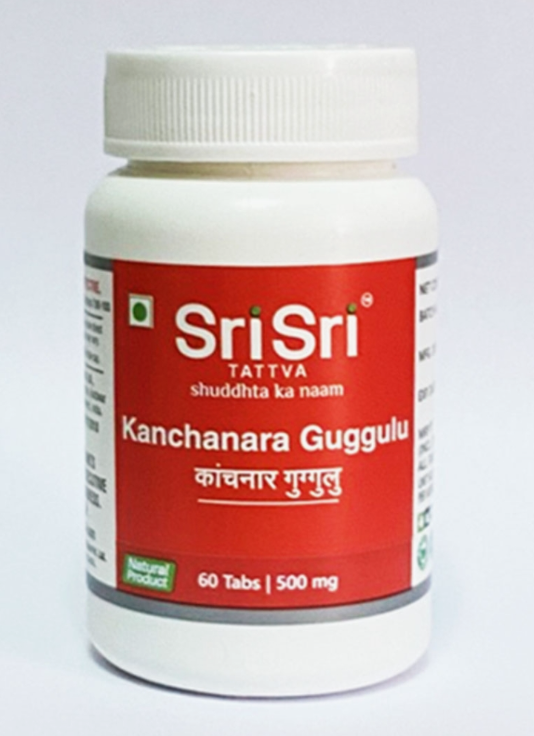 Канчанара Гуггулу Шри Шри (Kanchanara Guggulu Sri Sri) 60 табл