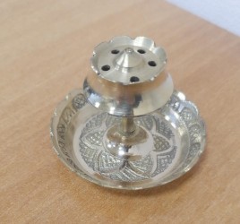 Подставка для благовоний металл Лотос 5 х 4 см