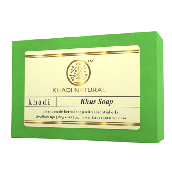 УЦЕНКА! Мыло Хус Кхади ПОМЯТО (Khus soap Khadi) 125 г