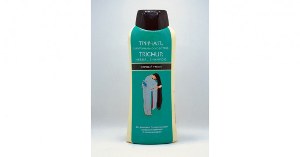 Шампунь с черным тмином Питание и защита Тричуп Васу (Trichup Herbal Shampoo Black Seed Vasu) 200 мл