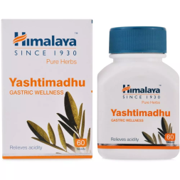 УЦЕНКА! Яштимадху Хималая СРОК ДО 04.2027 (Yashtimadhu Gastric Wellness Himalaya) 60 табл