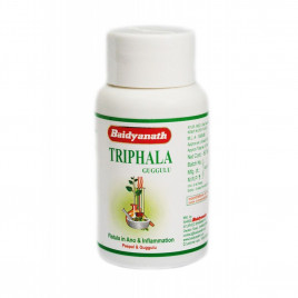Трифала Гуггул Бадьянатх (Triphala Guggulu Baidyanath) 80 табл