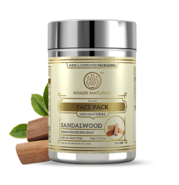 Маска для лица Сандаловое дерево Кхади (Sandalwood face pack Khadi) 50 г