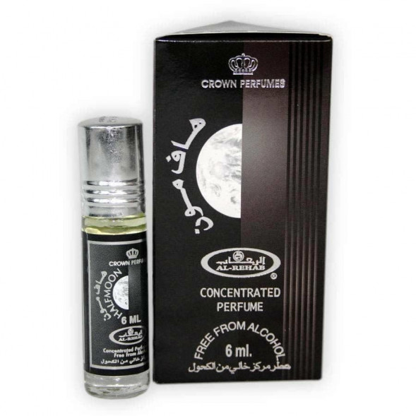 Масляные арабские духи Халфмун Аль-Рехаб (Concentrated Perfume Halfmoon Al-Rehab) 6 мл