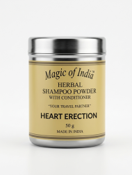 Шампунь сухой травяной Волнение Сердца (Heart Erection Shampoo Powder Magic of India) 50 г