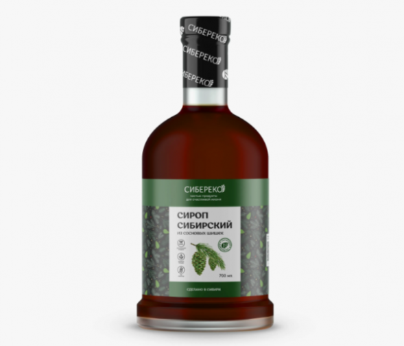 Сироп сибирский из сосновой шишки (Сибереко) 240 мл