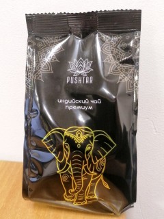 Чай черный байховый индийский высшего сорта (Black Tea Pushtar) 100 г