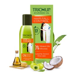 УЦЕНКА! Масло от выпадения волос для женщин ПОМЯТА УПАКОВКА (hair fall control Oil Trichup Vasu) 200 мл