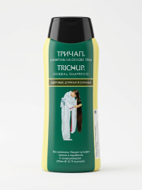 Шампунь для укрепление и роста волос Тричуп Васу ОАЭ (Trichup Shampoo Healthy Long Strong Vasu) 200 мл
