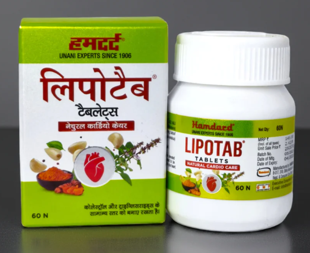 Липотаб для нормализации уровня холестерина Хамдард (Lipotab Hamdard) 60 табл